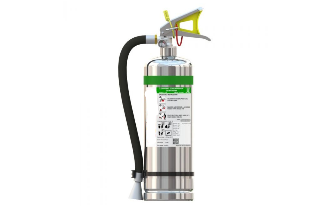 Clean Agent Fire Extinguishers